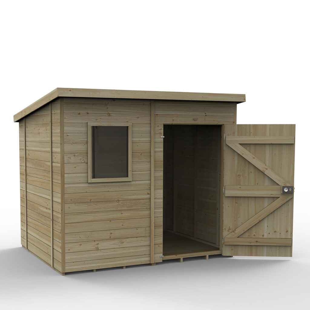 Timberdale 8×6 Pent Shed 5013053189214 2